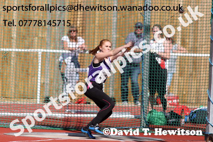 Under-17 womens hammer. Photo: David T. Hewitson/Sports for All Pics